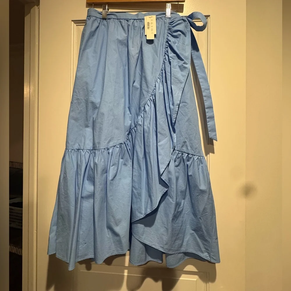 Wrap Ruffle Midi Skirt - Picture 2 of 5